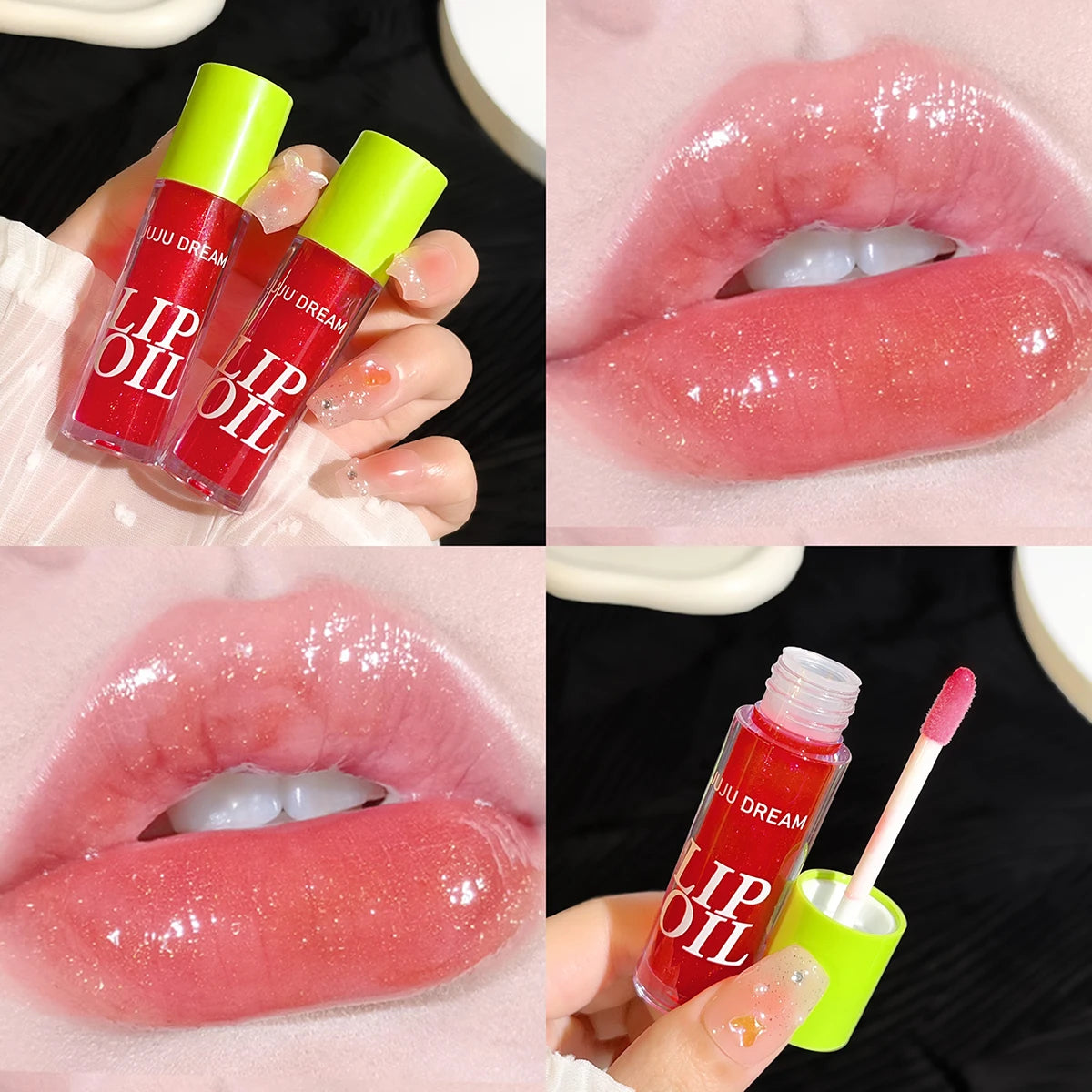 Lip Balm & Lip Oil Makeup – Transparent Plumping Gloss for Smooth, Hydrated, and Wrinkle-Free Lips