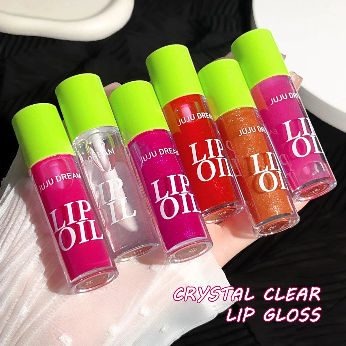 Lip Balm & Lip Oil Makeup – Transparent Plumping Gloss for Smooth, Hydrated, and Wrinkle-Free Lips