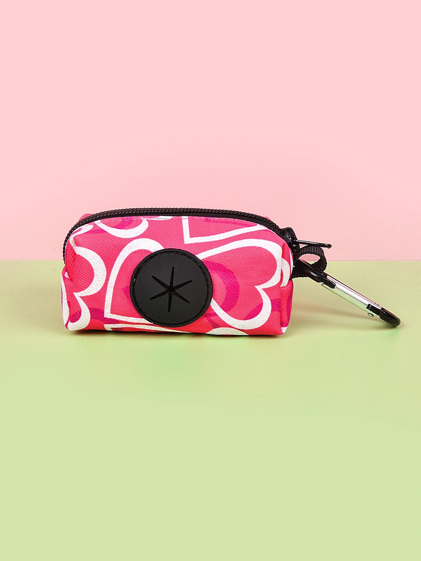 Cute Design Pet Poop Bag Holder Dispenser Without Poop Bag And Leashes Can Attached With Any Dog Leashes For Valentine's Day