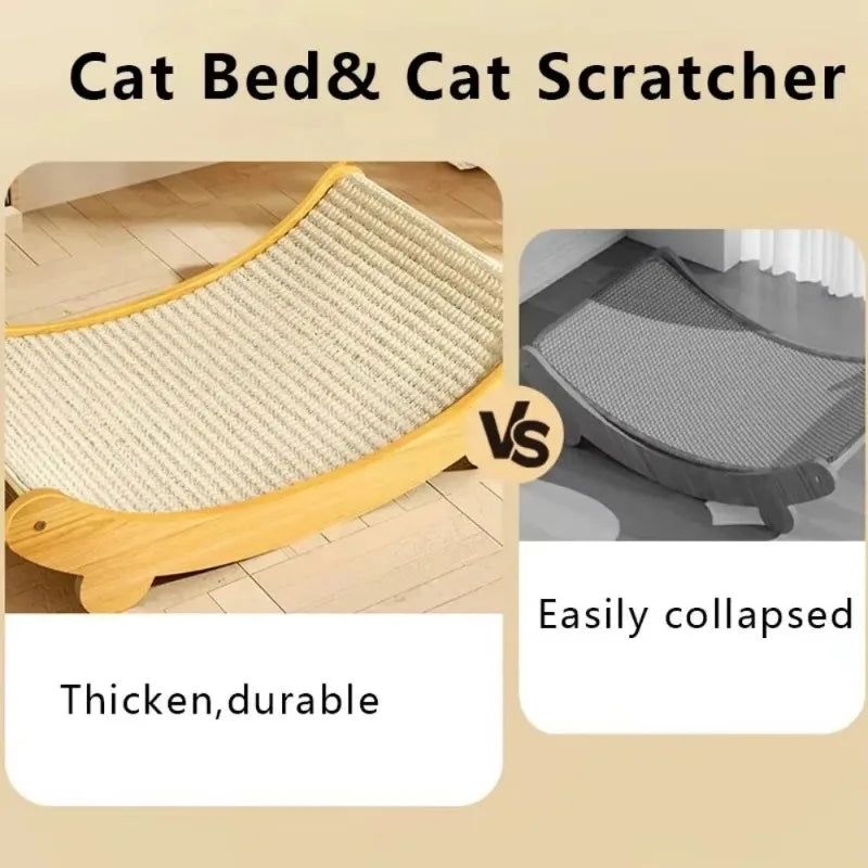 Cat Scratching Board U-shaped Cat Toys Scratching Recliner Wear-resistant Scratch-resistant Post Wear-resistant Cats Scratcher