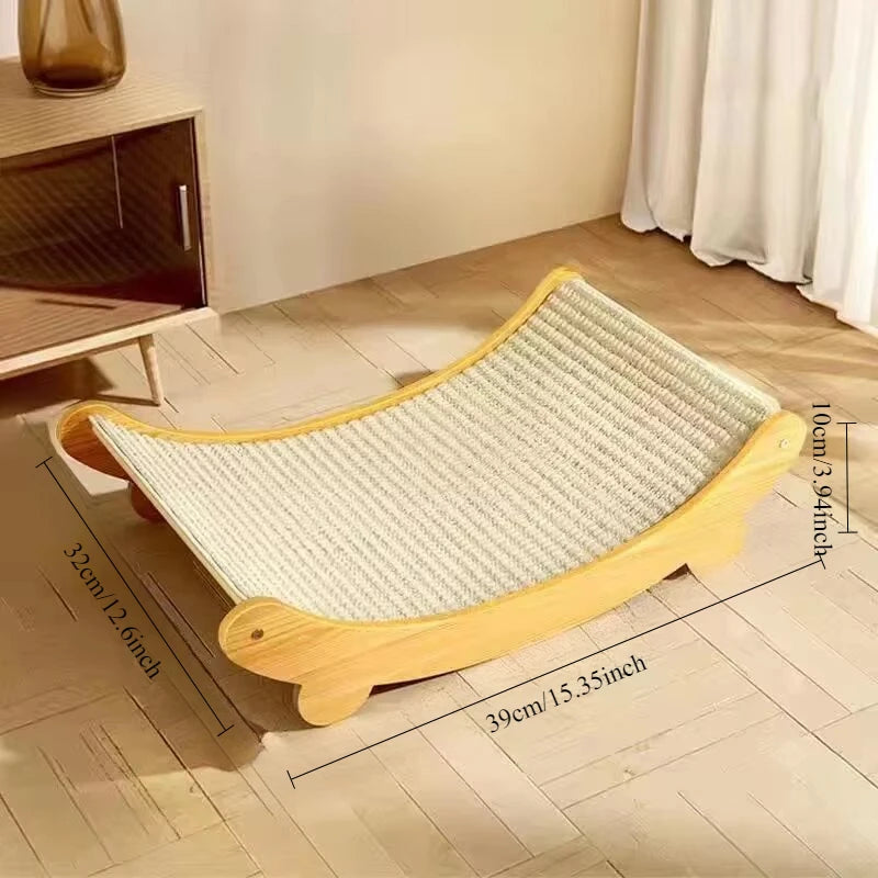 Cat Scratching Board U-shaped Cat Toys Scratching Recliner Wear-resistant Scratch-resistant Post Wear-resistant Cats Scratcher