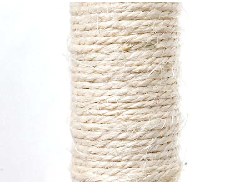 Indoor Cat Scratching Post Sisal Cat Scratcher Interactive pet toys for Cats Kitten Playing Toys Cat Tree Toys Pet Supplies