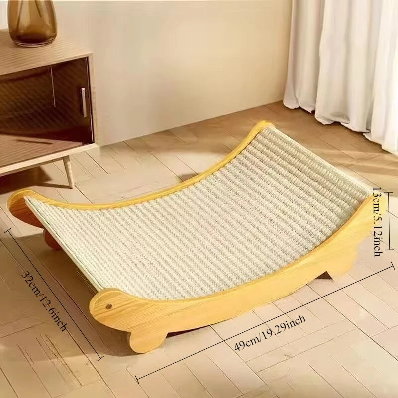 Cat Scratching Board U-shaped Cat Toys Scratching Recliner Wear-resistant Scratch-resistant Post Wear-resistant Cats Scratcher