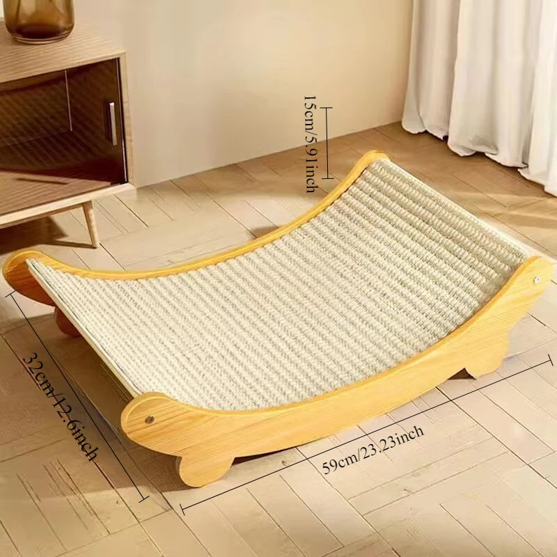 Cat Scratching Board U-shaped Cat Toys Scratching Recliner Wear-resistant Scratch-resistant Post Wear-resistant Cats Scratcher