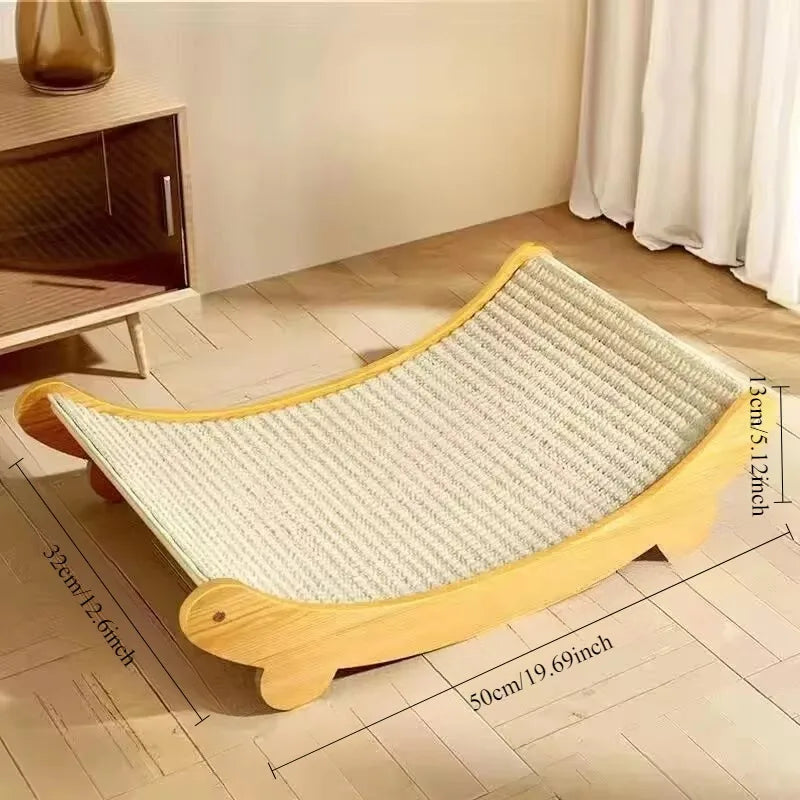 Cat Scratching Board U-shaped Cat Toys Scratching Recliner Wear-resistant Scratch-resistant Post Wear-resistant Cats Scratcher