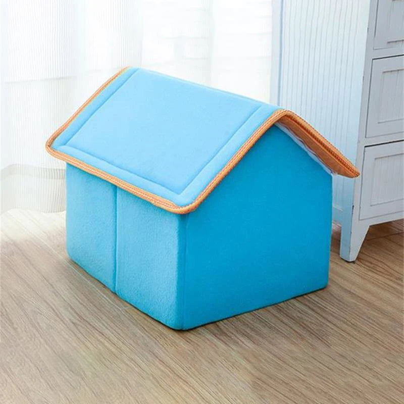 Pet House Foldable Bed With Mat