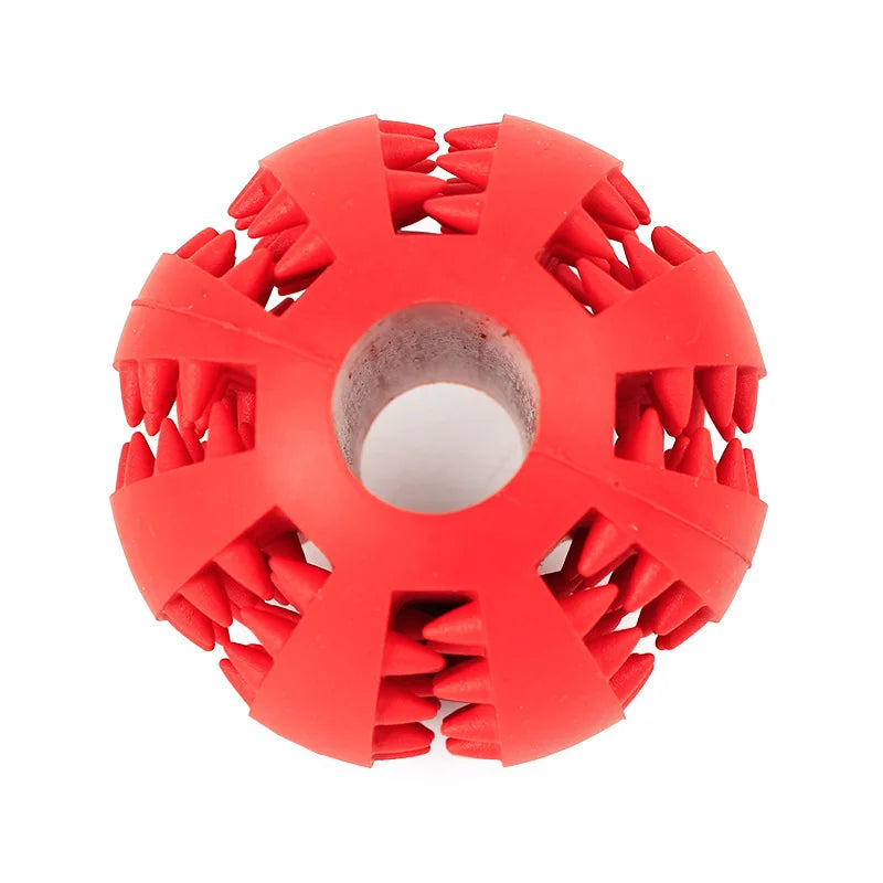 Soft Pet Dog Toys Toy Funny Interactive Elasticity Ball Dog Chew Toy For Dog Tooth Clean Ball Food Extra-tough Rubber Ball Dog