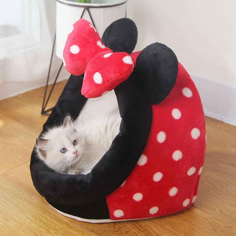 Cat/Dog Bed Lounger Cushion House for Cats and Dogs