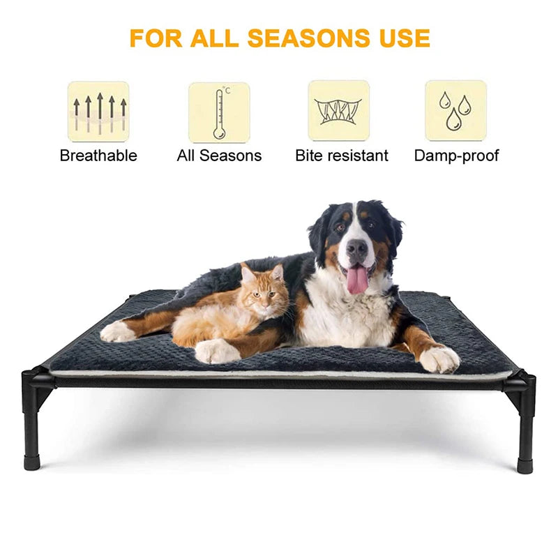 Dog And Cat Sleeping Mat Super Soft Dog And Cat Pet Blanket Flannel Autumn And Winter Cold Protection And Washable