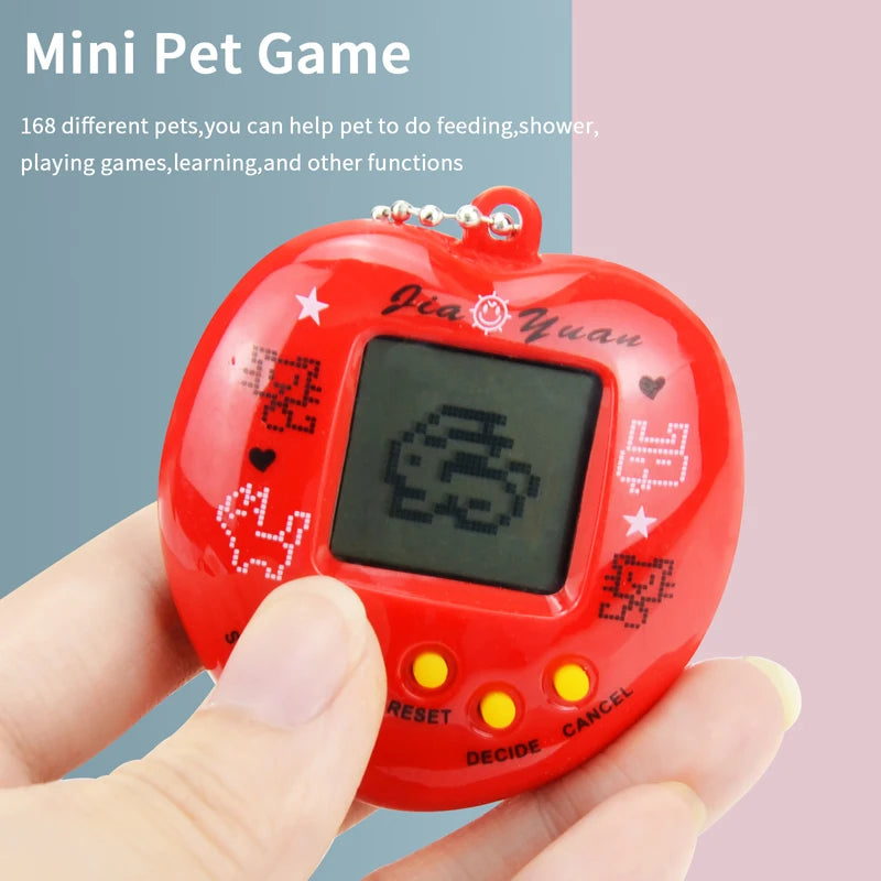 Virtual Pet Tamagotchi Tamagochi Toy in Russian Original German Spanish Polish Electronic Animals Kid Play Game Boy Child Pixel