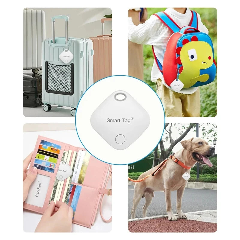 Smart GPS Tracker Work with Apple Find My APP ITag Anti Lost Reminder Device MFI Rated Locator Car Key Pet Kids Finder Pk Airtag