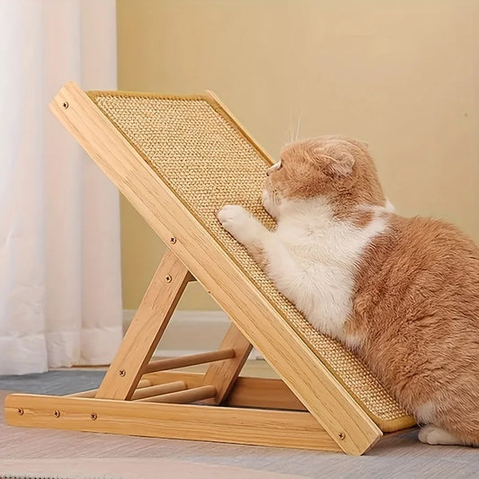 1pc Natural Sisal Cat Scratcher Mat Cat Scratch Mats Multi-Purpose Cat Toy Mat orizontal Cat Floor Scratching Pad