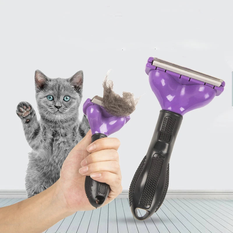 Cat Hair Removal Comb Cat Brush Pet Grooming Brush Dog Comb Cat Hair Massage Comb Cat Hair Remover Cleaning Grooming Cat Combs