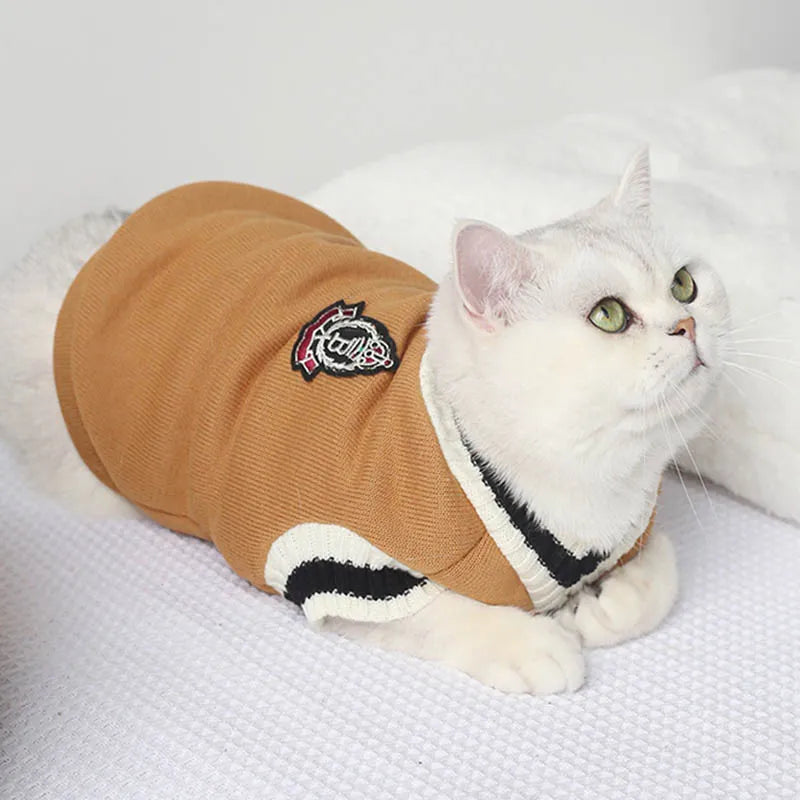 Cat or Dog Sweater Pullover Vest