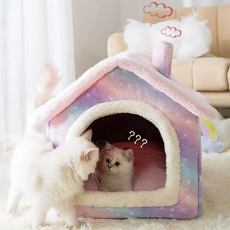 Soft Cat/Dog Bed Deep Sleep House Dog/Cat House