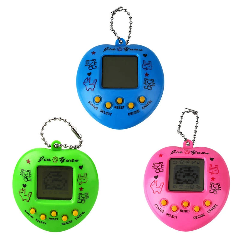 Virtual Pet Tamagotchi Tamagochi Toy in Russian Original German Spanish Polish Electronic Animals Kid Play Game Boy Child Pixel