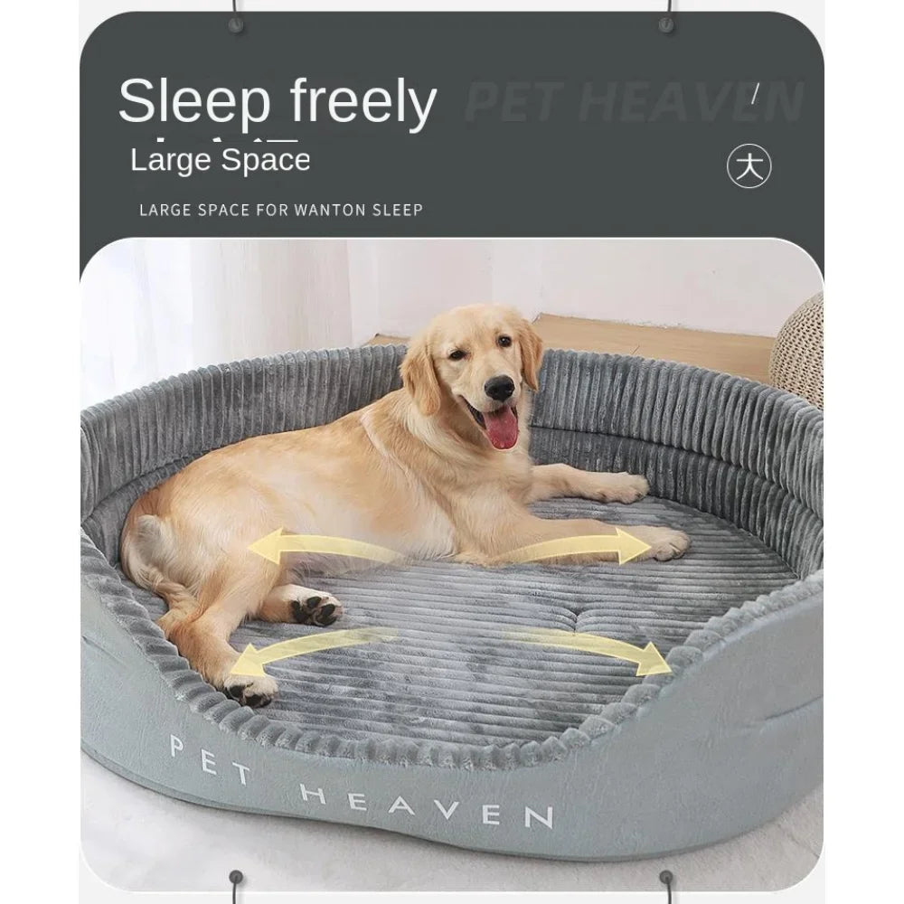 Dog kennel for all seasons Cool kennel  bed Large dog golden hair removable and washable pet  mat cat kennel mat dog beds