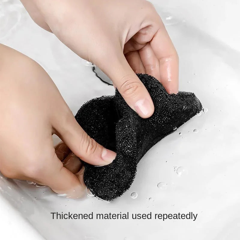 2 In 1 Pet Hair Remover Bear Shape Laundry Ball Washing Machine Lint Catcher Reusable Clothes Sofa Cat Dog Hair Cleaning Sponge