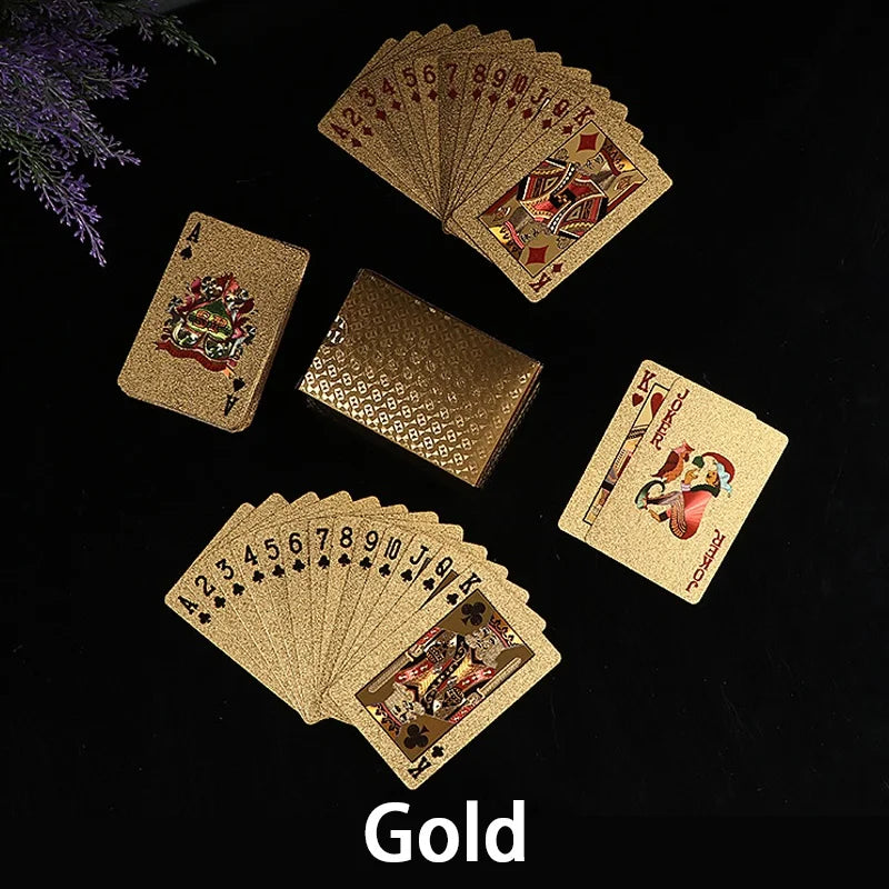 1pc Waterproof Plastic Poker Playing Cards PET Table Games Halloween/Thanksgiving Day/Christmas Gift