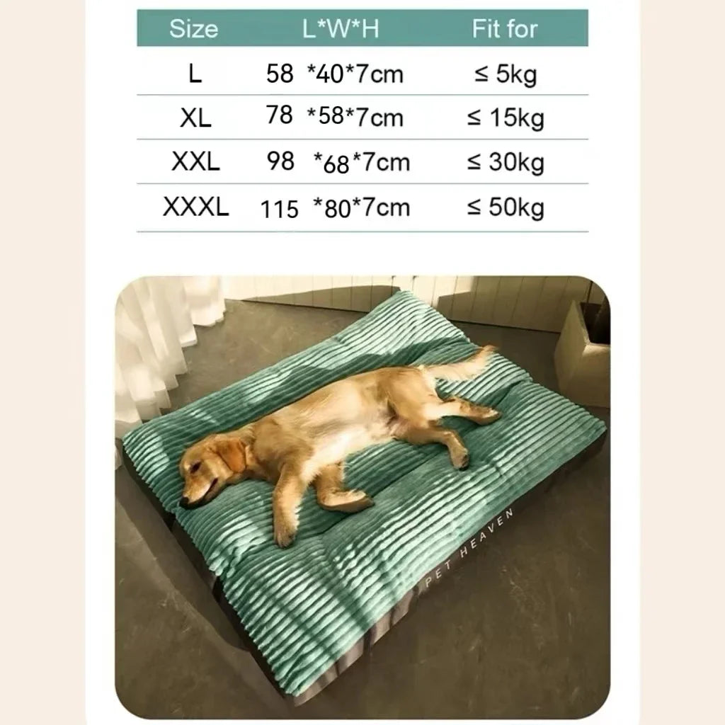 Pet Dog Cat Bed Mat Large Dog Sofa Bed Warm Pet Nest Kennel For Small Medium Large Dogs Puppy Kitten Plus Size Sleeping Mattres