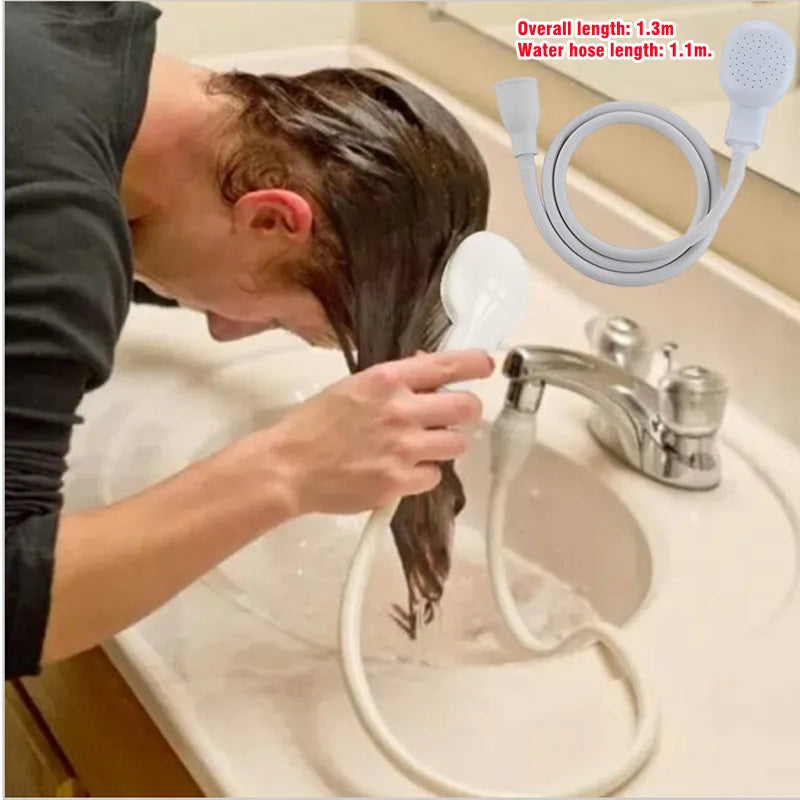 Multifunctional Faucet shower sprinkler drain filter hose sink wash head shower extender bathroom pet bath cleaning supplies