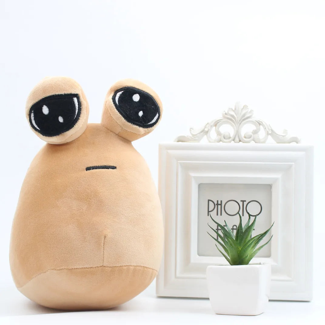 New My Pet Alien Pou Plush Toy Kawaii Alien Pet Doll Cute Pou Stuffed Toys Soft Pillow Plush Animal Gift Toys For Kids Girls