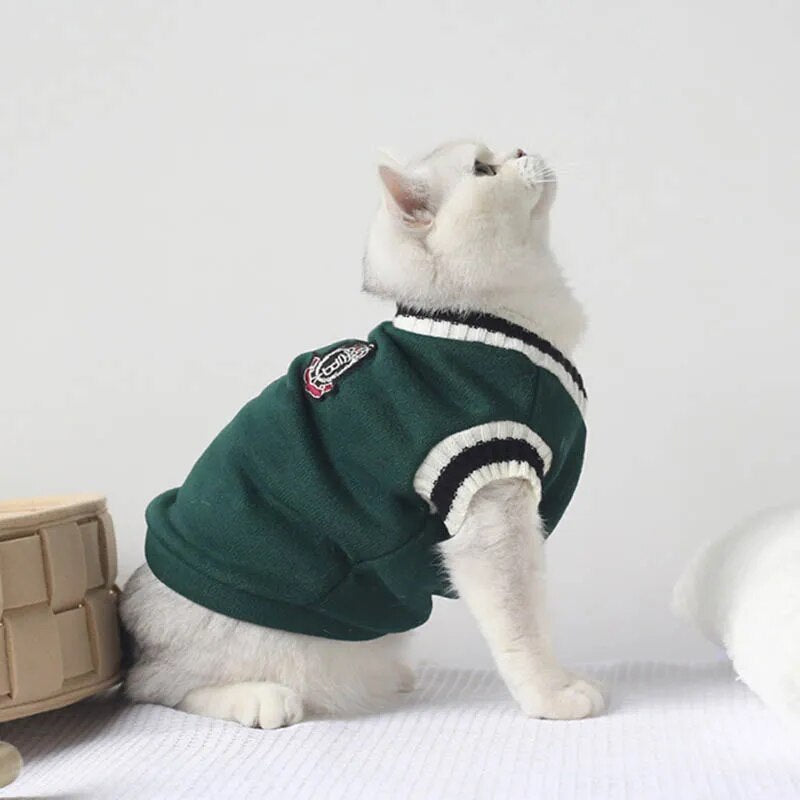 Cat or Dog Sweater Pullover Vest