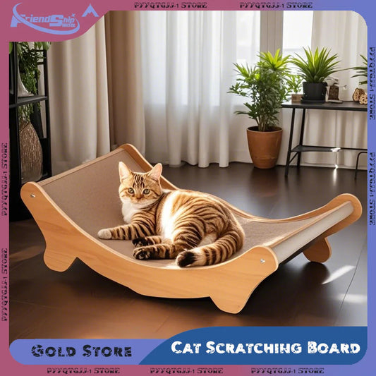 Cat Scratching Board U-shaped Cat Toys Scratching Recliner Wear-resistant Scratch-resistant Post Wear-resistant Cats Scratcher