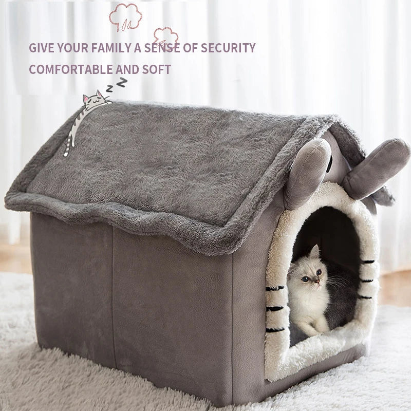 Plush Cat/Dog House