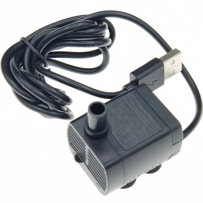 5v Dc Usb Pet Water Dispenser Filter Mini Micro Submersible Pump Low Noise Brushless Motor Pump Aquarium Accessory Pool Fountain