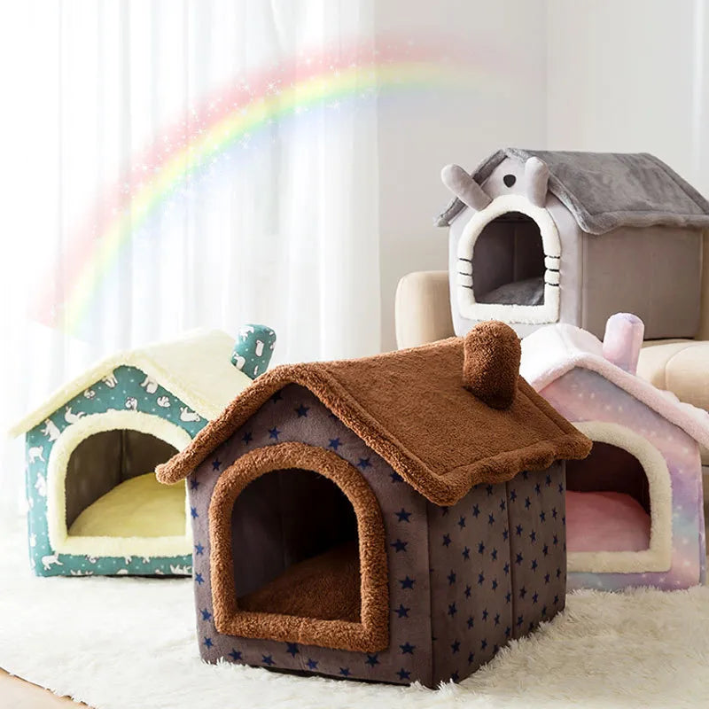 Soft Cat/Dog Bed Deep Sleep House Dog/Cat House